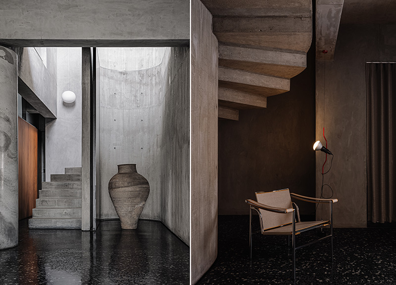 This-Brutalist-Penthouse-In-Surat-Is-An-Overlay-Of-Exposed-Beams-And-Curved-Concrete-Walls-Across-6,700-Sq.-Ft-design-pataki-05