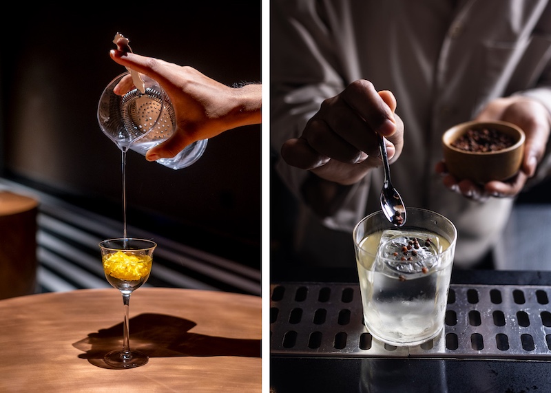  The Lab challenges taste buds by fusing the nutty flavours of desserts, savoury hints of Goan curries, miso, and others into cocktail renditions to which one has never been introduced. ( Image Credit: Amaraanth) 