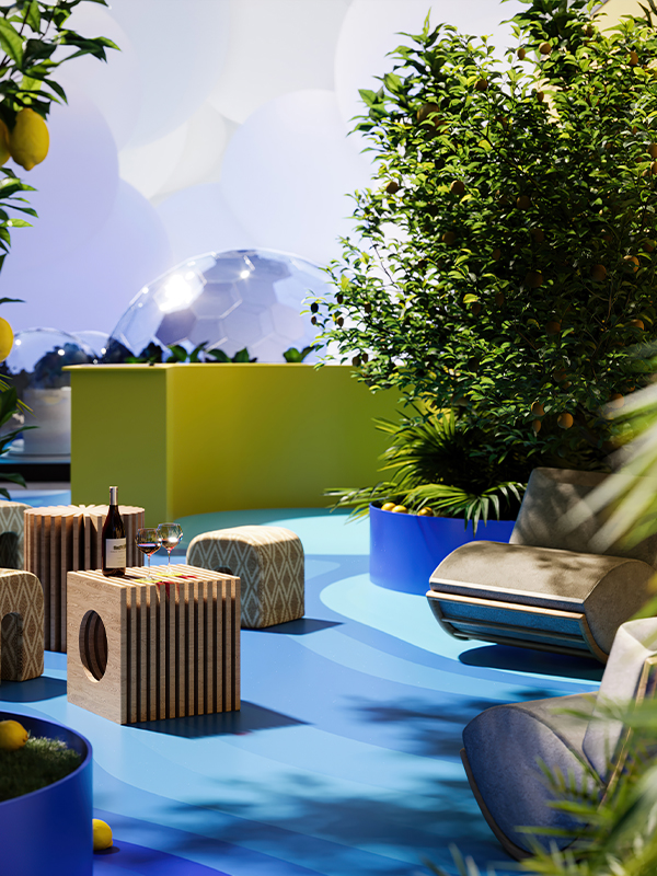 The representation of Paradise City at the Solferino 28 by Mario Cucinella Architects. (Credits: Visuals by MCA) 