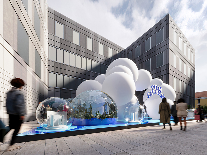 The representation of Paradise City at the Solferino 28 by Mario Cucinella Architects. (Credits: Visuals by MCA) 