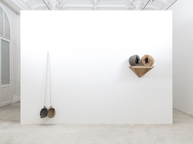 Installation view of Future Remains by Sudarshan Shetty, 2024, Video Installation; (Image courtesy of Galerie Krinzinger & the artist, Photo: Carmen Alber)