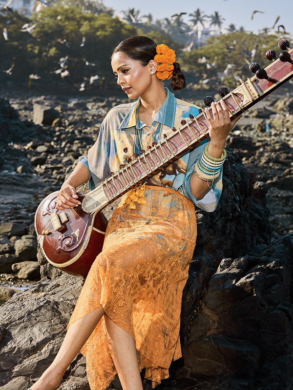 Campaign still from Sehgal’s clothing brand, ‘Code Brwn’ (Image Credits: Anshul Pathak) 