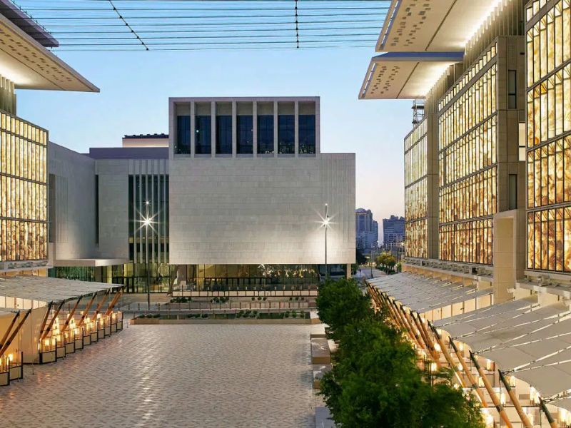 M7, future home of Art Basel Qatar (Image Credit: John McAslan) 