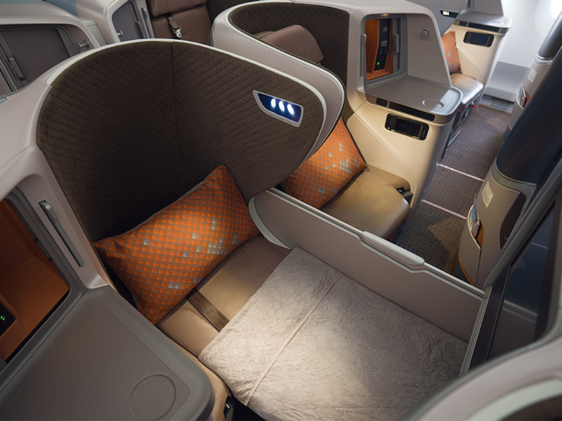 Business Class passengers are also treated to a distinctive culinary offering known as ‘Book the Cook.’  (Image Credit: Singapore Airlines)