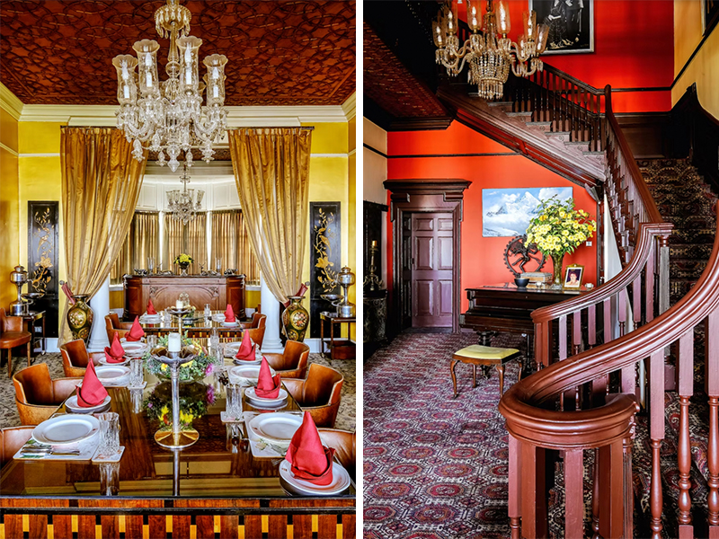 The charming, European-style villa is adorned with antique collectables and exudes Art Deco elegance, creating an atmosphere of timeless sophistication. ( Image Credit: Karan Mahal)