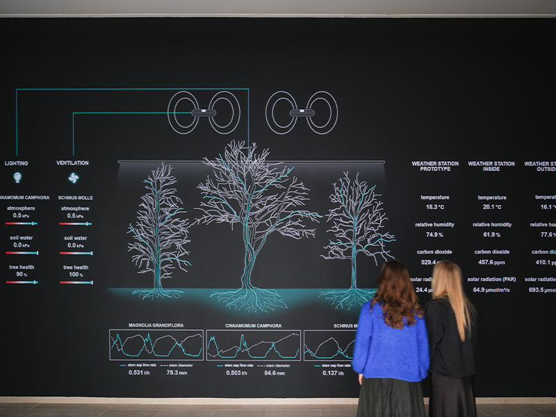Building Biospheres by Bureau Bas Smets with Stefano Mancuso, Flanders Architecture Institute, 2025 (Image Credits: Michiel De Cleene)