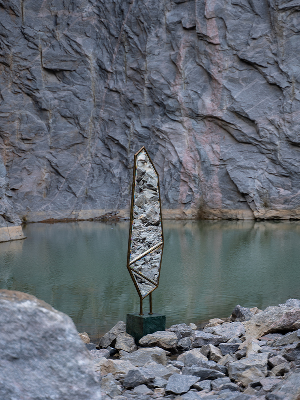 Ori Dual Floor Mirror By Sage Living can become a statement piece in dressing areas, bedrooms, or open-plan spaces. Price: ₹ 2,88,650 (Image Credits: Rohit Bijoy) 