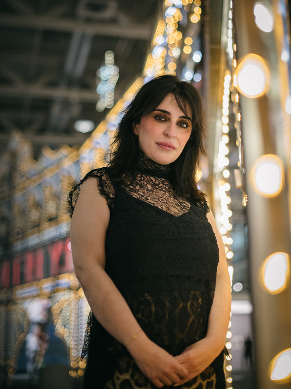 Portrait of Marinella Senatore (Image Credits: Mazen Jannoun, Image Courtesy: Mazzoleni and the artist)