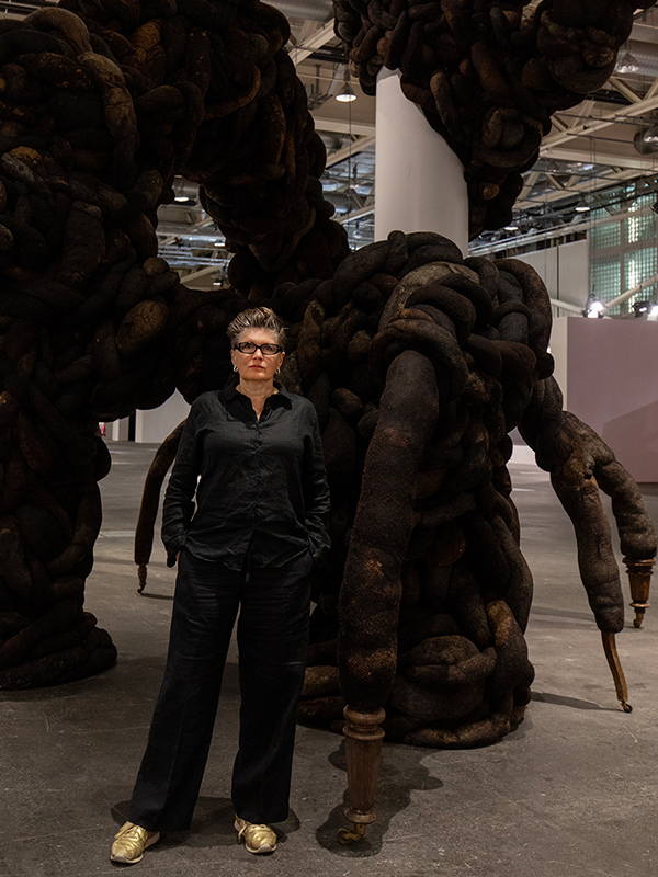 Portrait of Nicola Turner (Image Credits: Annely Juda Fine Art and the artist) 