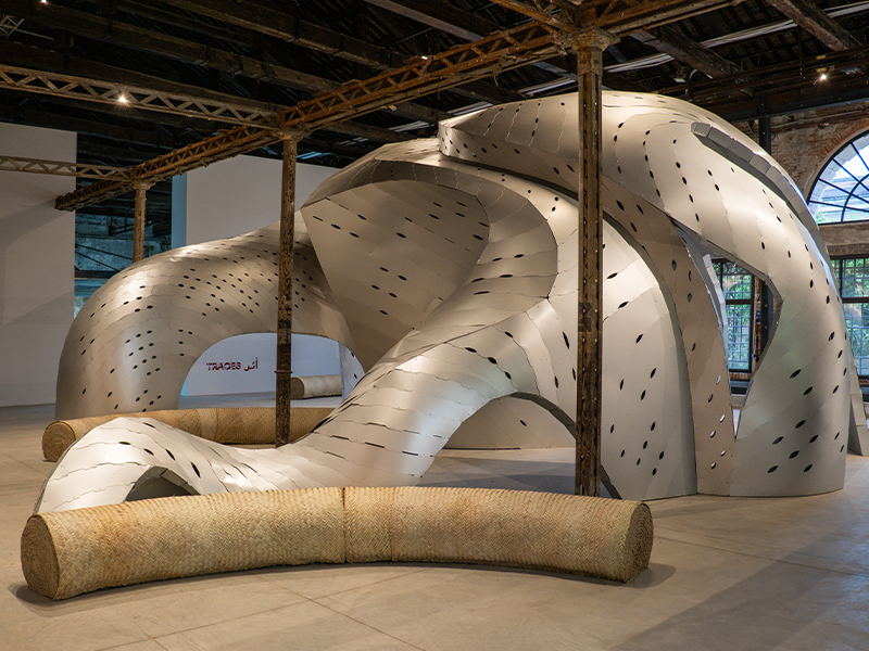 Traces at the Pavilion of Oman (Sultanate of). 2025 (Image Credits: Sultanate of Oman)