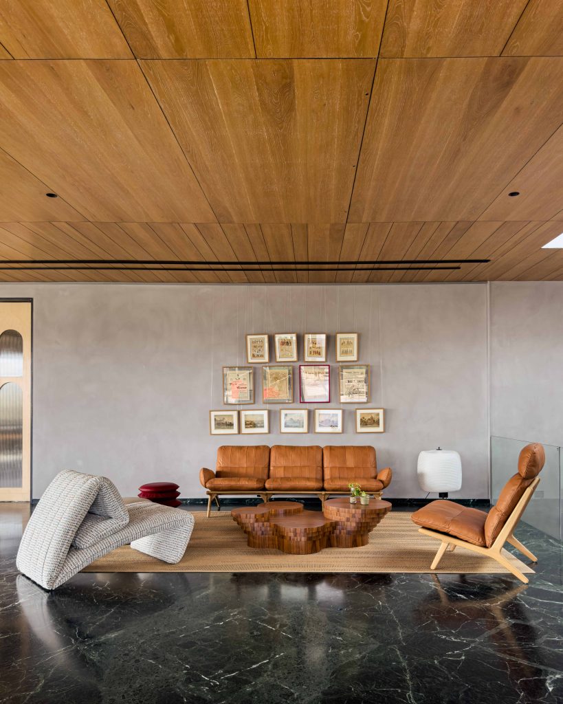 The Swiss brand De Sede at Artyk is renowned for its sculptural pieces. (Image Credits: Karthik Hatkar) 