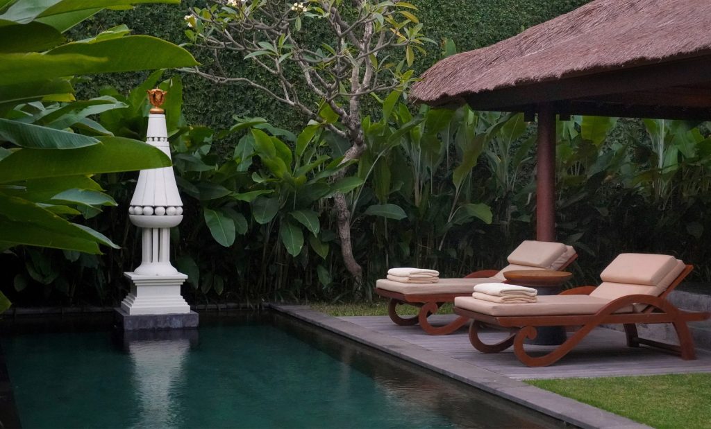 Step into private paradise with the tranquil pool of a One-Bedroom Villa at The Club (Image Credit: The Legian Seminyak) 