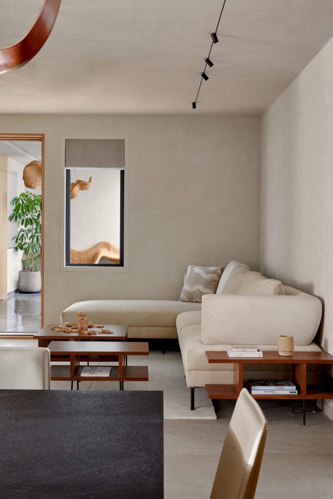 Zephyr, with its soft neutrals, layered textures, and sculptural details, shapes a home that feels warm. (Image Credits: Talib Chitalwala) 