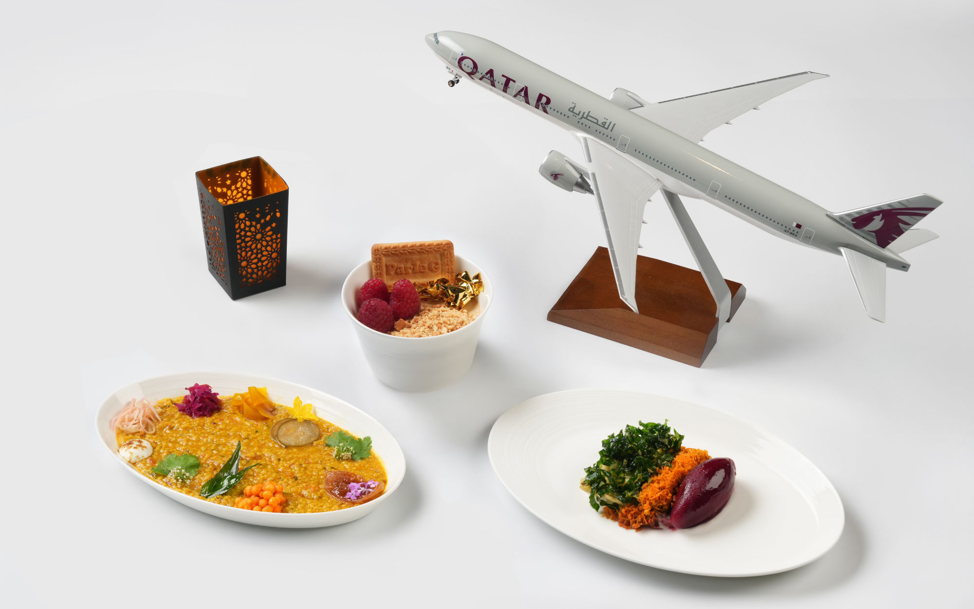 A modern Indian culinary journey that rises from memory, culture, and craft. (Image Credits: Qatar Airways)