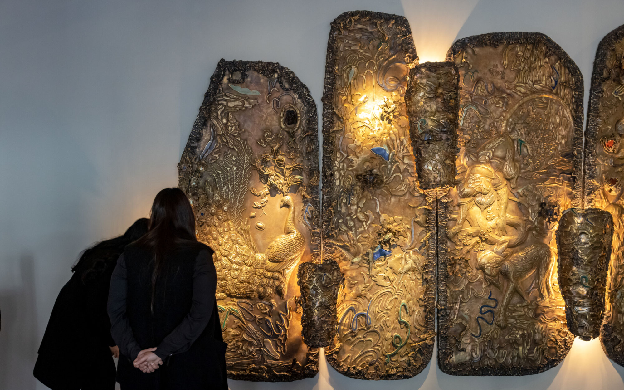 Vikram Goyal, 2025, at India Art Fair (Image Credits: Longform and the Artist)