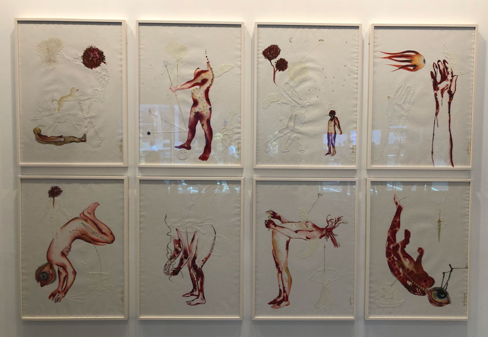 Howling Apologist, by Mithu Sen, 2024-2025, Chemould Prescott Road (Image Credits: Dilsher Dhillon)