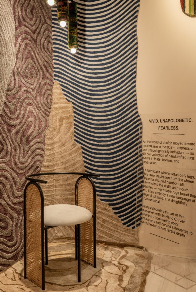 Zone 3 unleashes a vivid, unapologetic, and fearless world of maximalism, where bold forms and lush materials redefine the boundaries of design. (Image Credits: Harsheen Mengar)