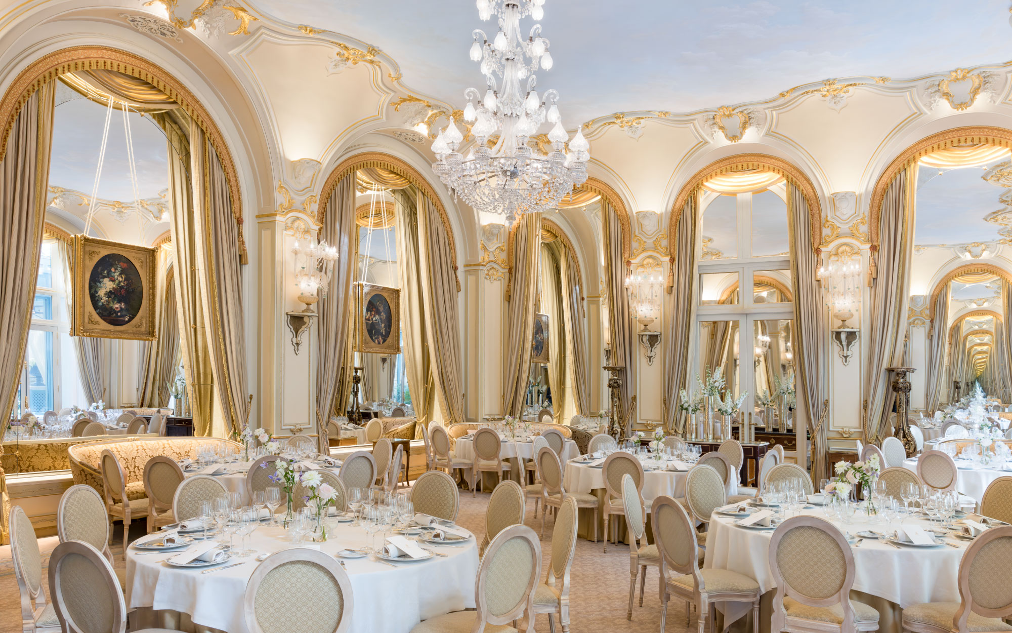 In the Ritz Paris’ storied salons, warm wood, decadent detailing and plush textiles converge, capturing the allure that has defined this address for over a century. (Image Credits: Ritz Paris)