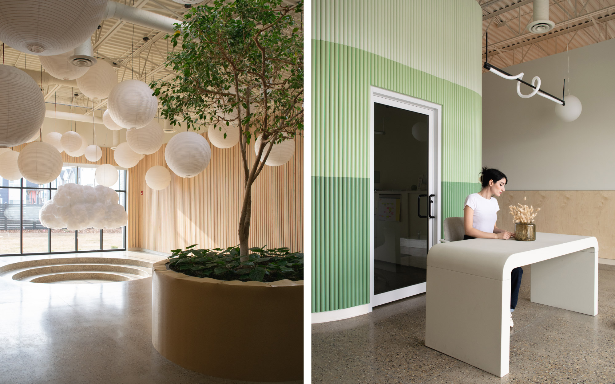 For Alyssa Anselmo, interior architect and founder of Studio Anva, design is a sensory and psychological experience, as is showcased in this daycare centre designed by her.