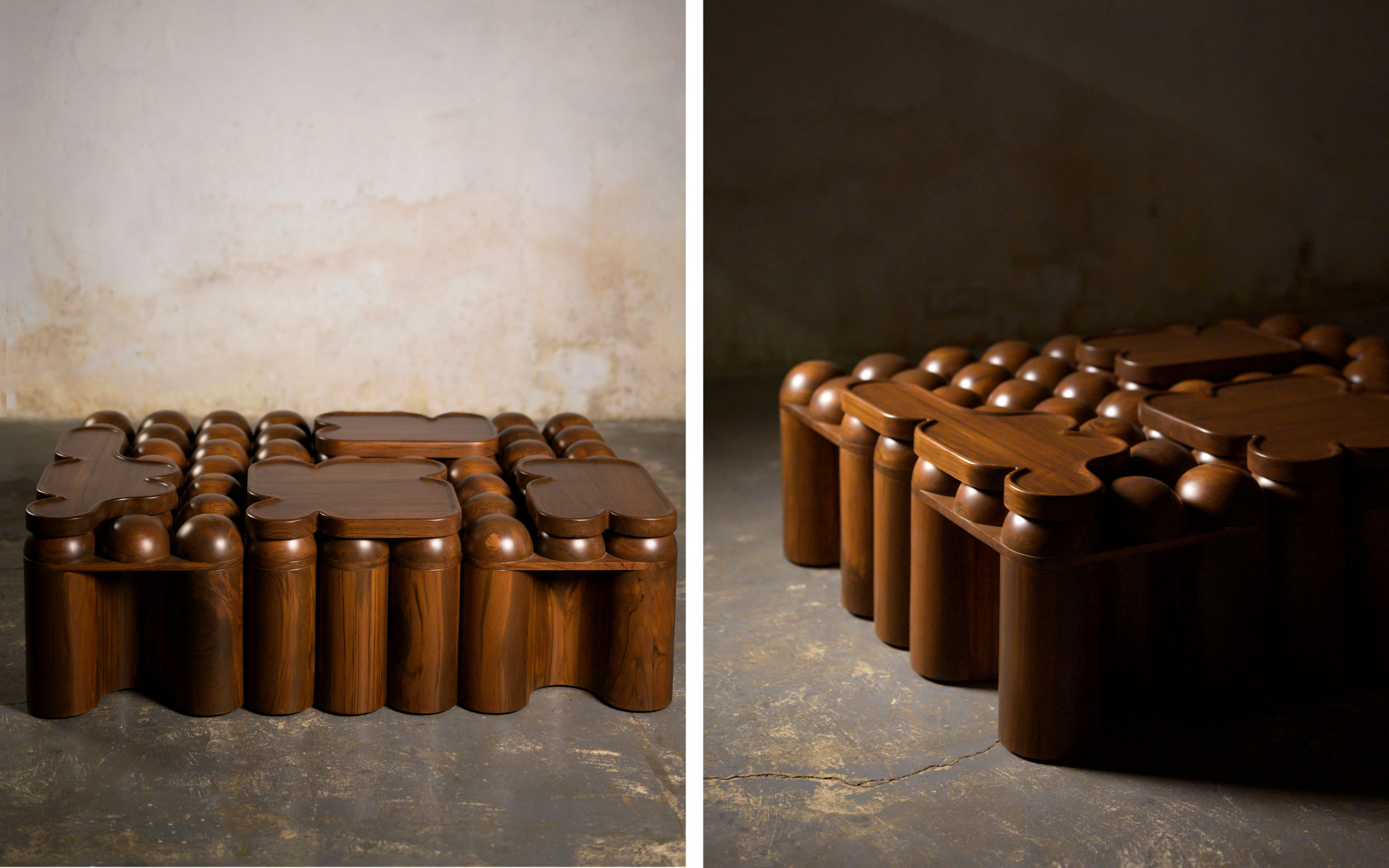 Scallop Centre Table. Price: ₹4,50,000 (Image Credits: Anoop Rane)