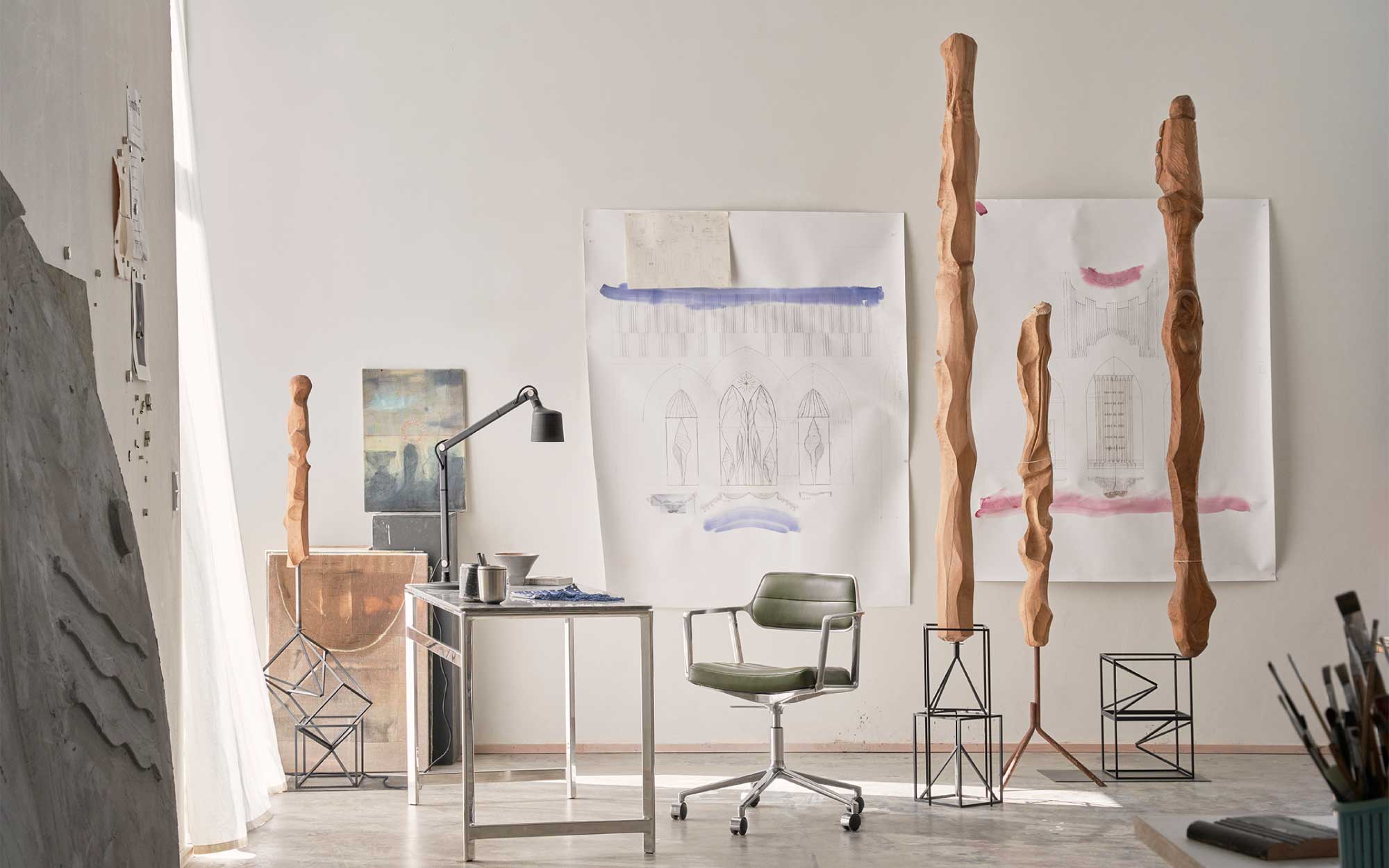 VIPP showcases Scandinavian minimalism and Art Deco glass elegance in the Kitchen & Bathroom section. (Image Credits: Courtesy of Design Shanghai)