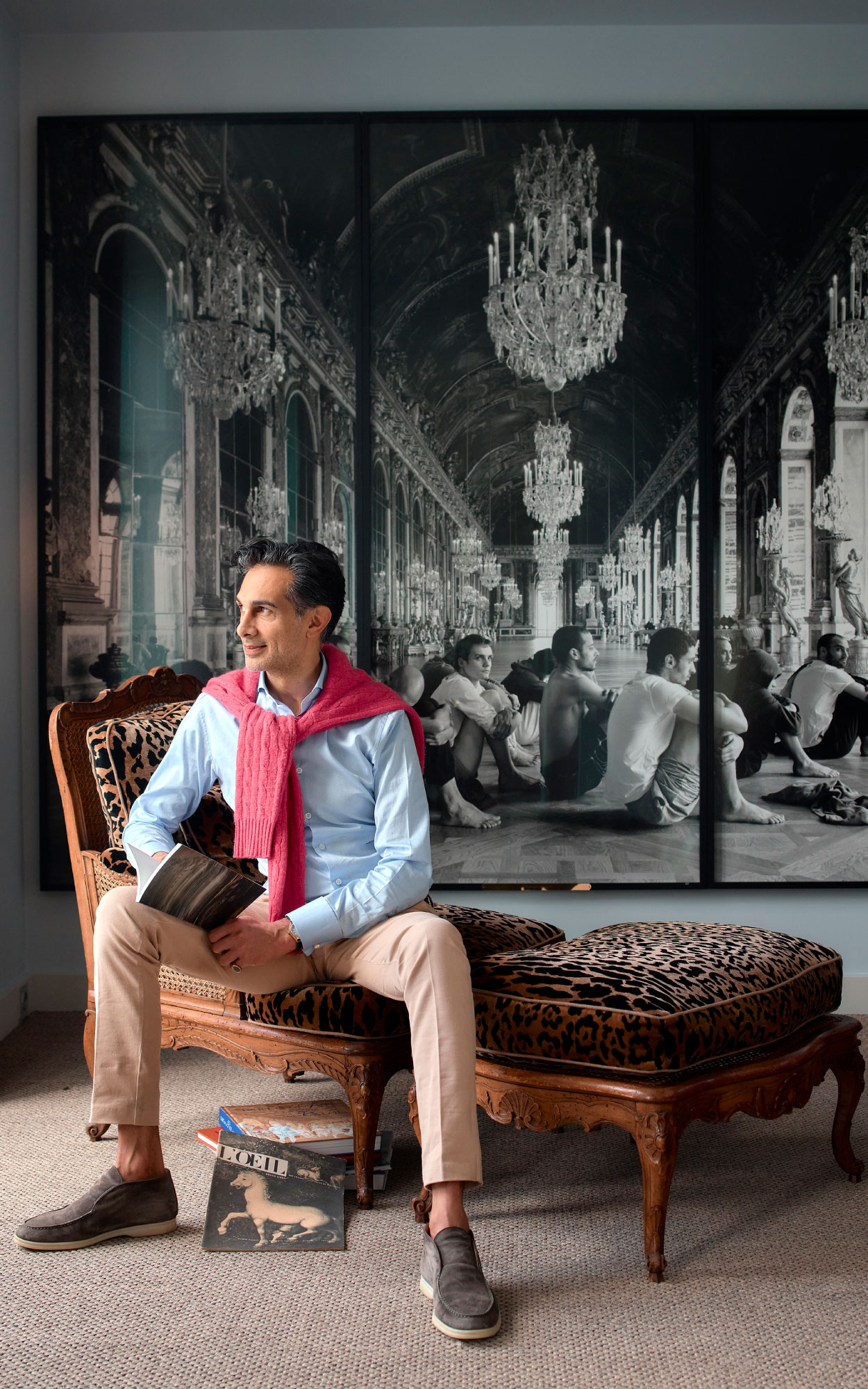 Portrait of Amin Jaffer (Image Credits: Antonio Martinelli) 